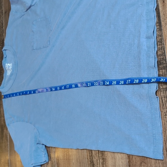 Faherty Men's Sunwashed Pocket T-Shirt - Blue Horizon Cotton - XXL *Sold Out* - Picture 8 of 8